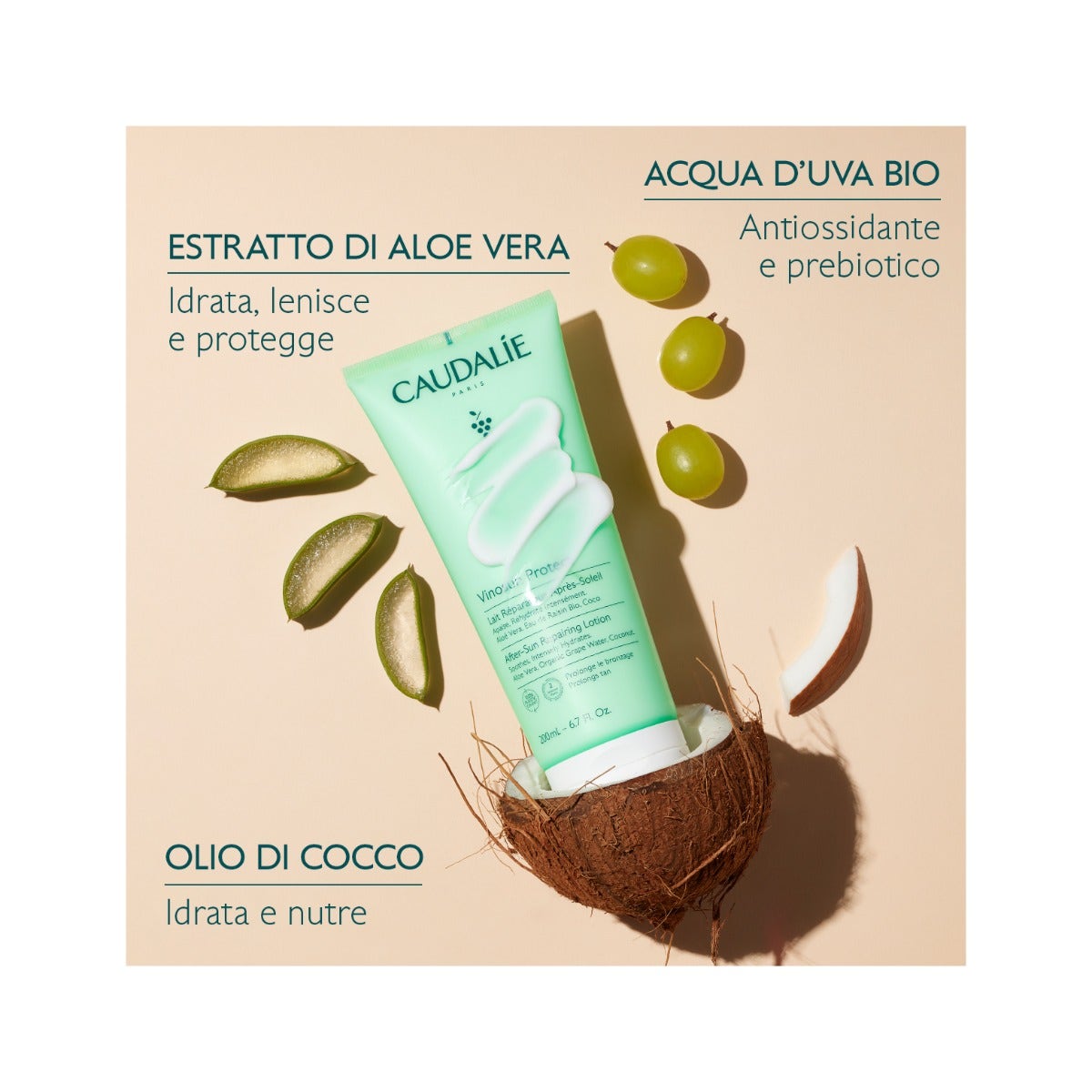 Caudalie Vinosun Protect Latte Riparatore Doposole 200ml