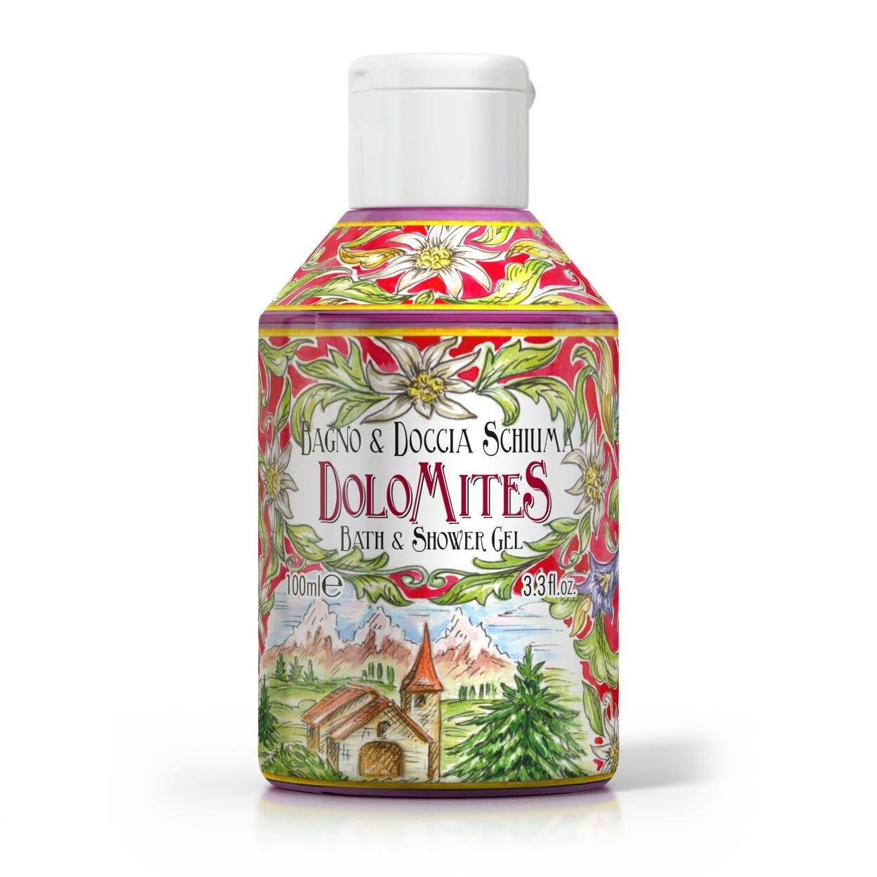 Le Maioliche Bagno E Doccia Schiuma Dolomites 100ml