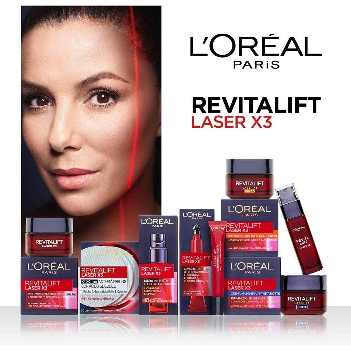 L'Oréal Paris Revitalift Laser X3 Crema facial de día antiarrugas 50ml-5