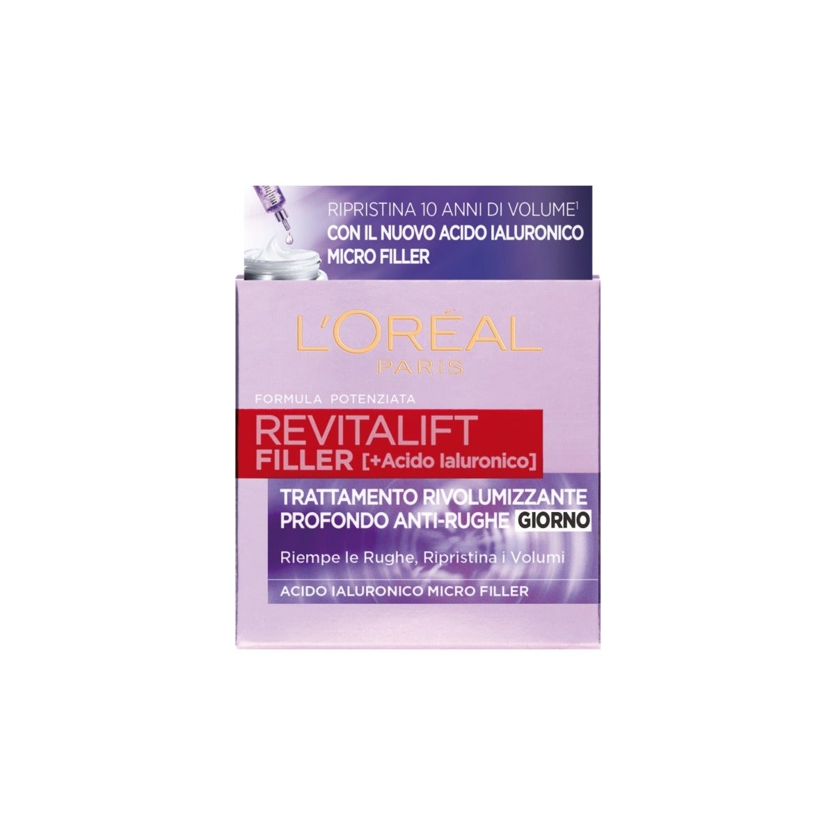 L'Oréal Paris Revitalift Filler Crema facial de día antiarrugas revitalizante 50 ml-6