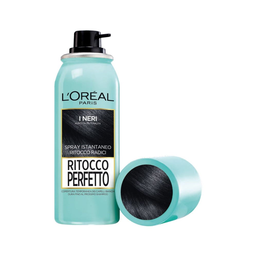 L'Oréal Paris Perfect Retouch Black Spray Retoque Raíces Instantáneo 75ml-2