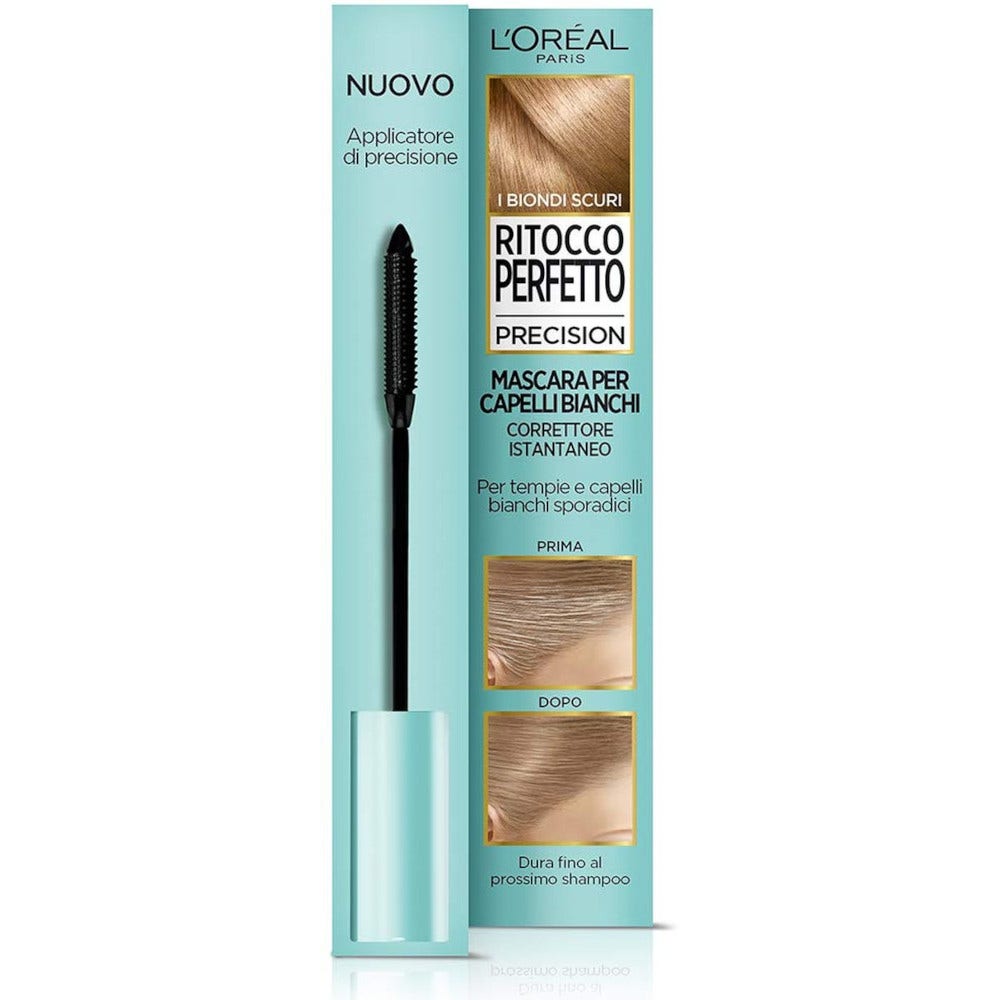 Máscara de pestañas L'Oréal Paris Instant Touch Up Perfect Precision No Stain 4 Dark Blond 8ml-4