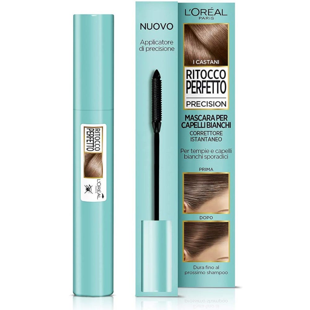 Máscara de pestañas L'Oréal Paris Instant Touch Up Perfect Precision No Stain 3 Brown 8ml-3