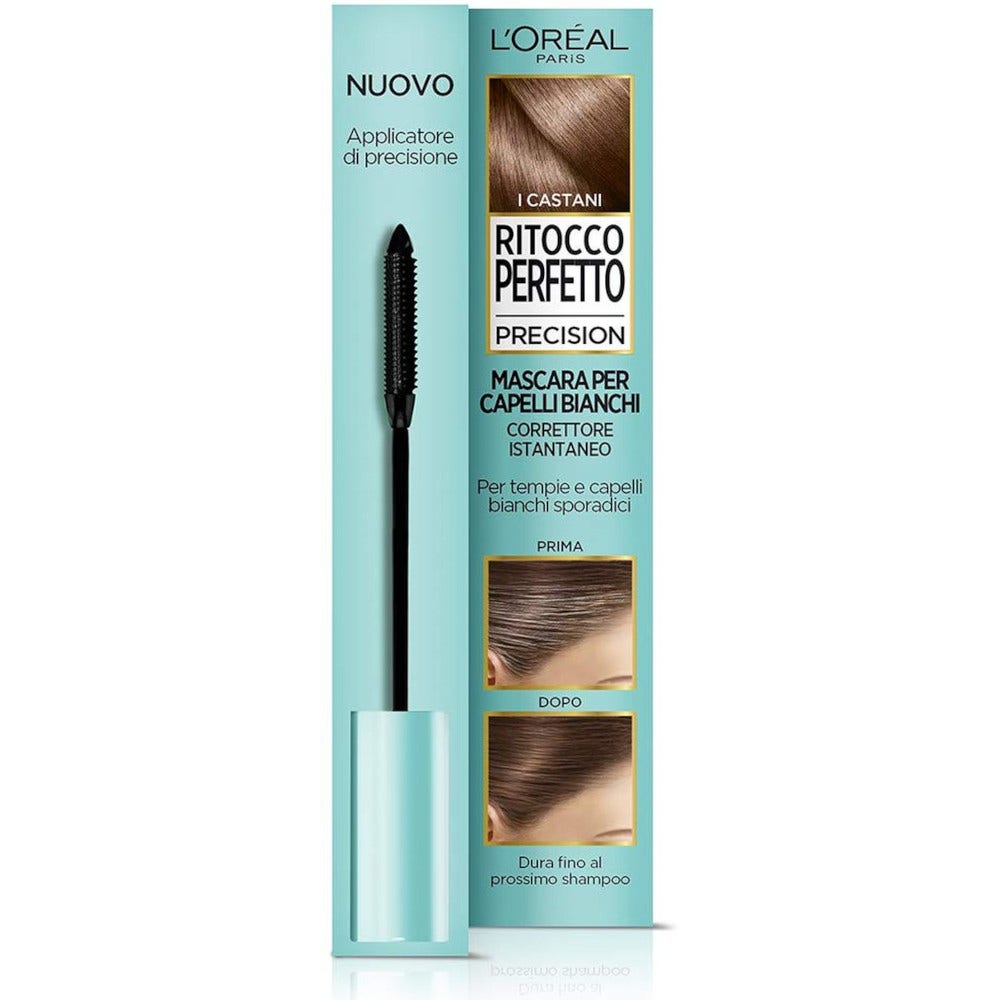 Máscara de pestañas L'Oréal Paris Instant Touch Up Perfect Precision No Stain 3 Brown 8ml-4