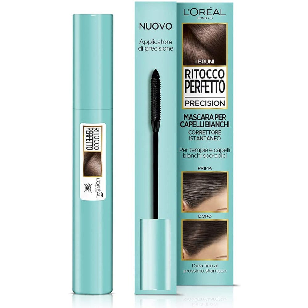 Máscara de pestañas L'Oréal Paris Instant Touch Up Perfect Precision No Stain 2 Brown 8ml-3
