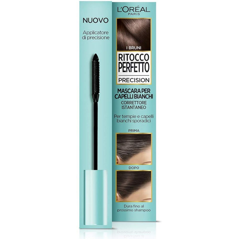 Máscara de pestañas L'Oréal Paris Instant Touch Up Perfect Precision No Stain 2 Brown 8ml-4