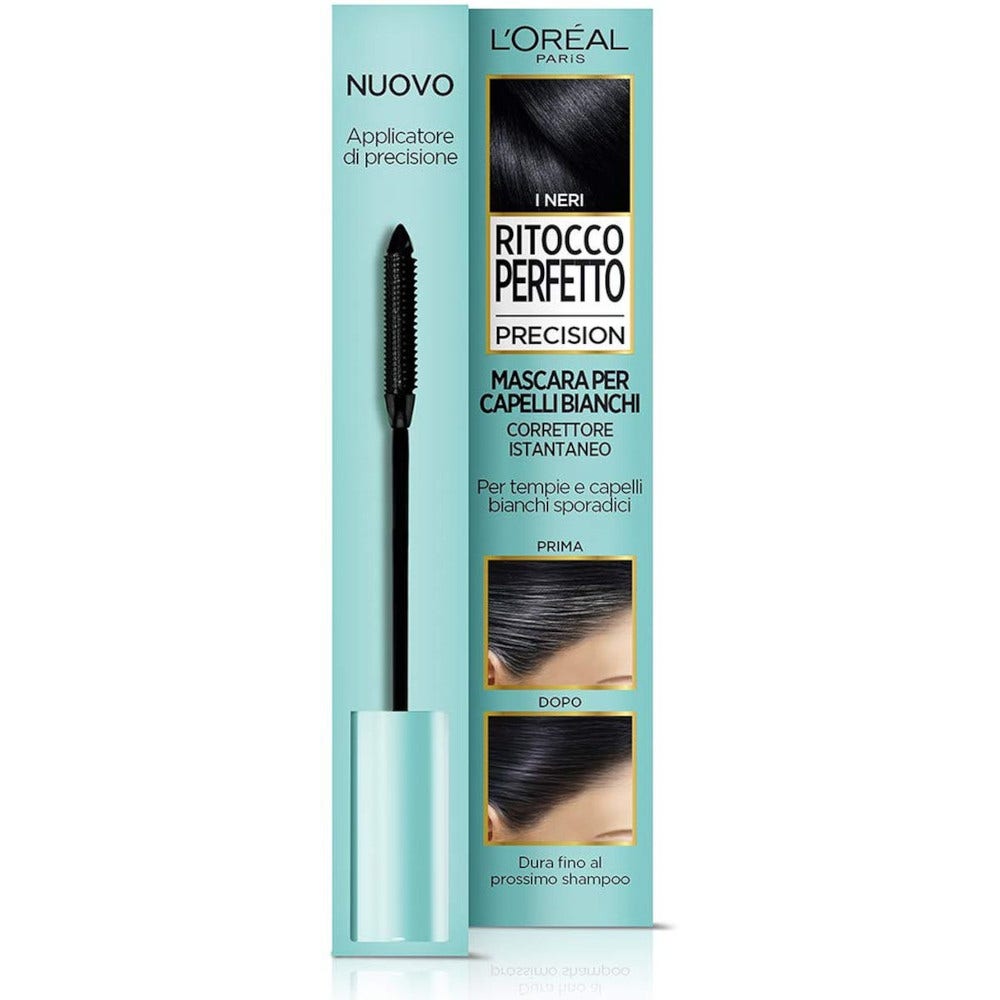 Máscara de pestañas L'Oréal Paris Instant Touch Up Perfect Precision No Stain 1 Black 8ml-4