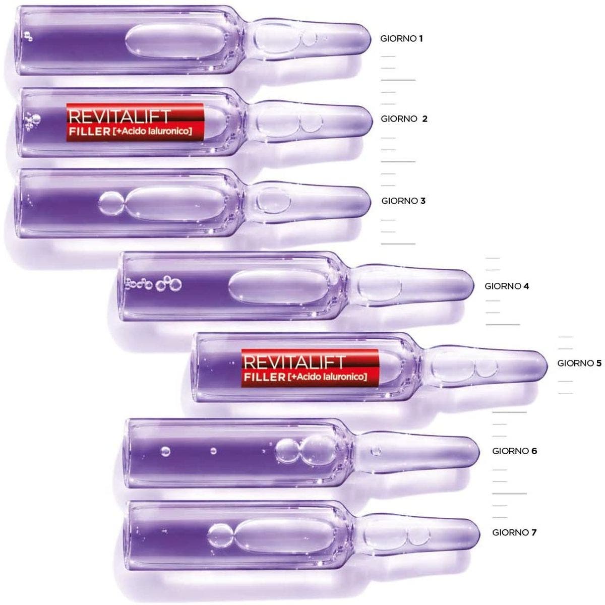 L'Oréal Paris Revitalift Filler Ampollas Rellenadoras 7x1ml-5