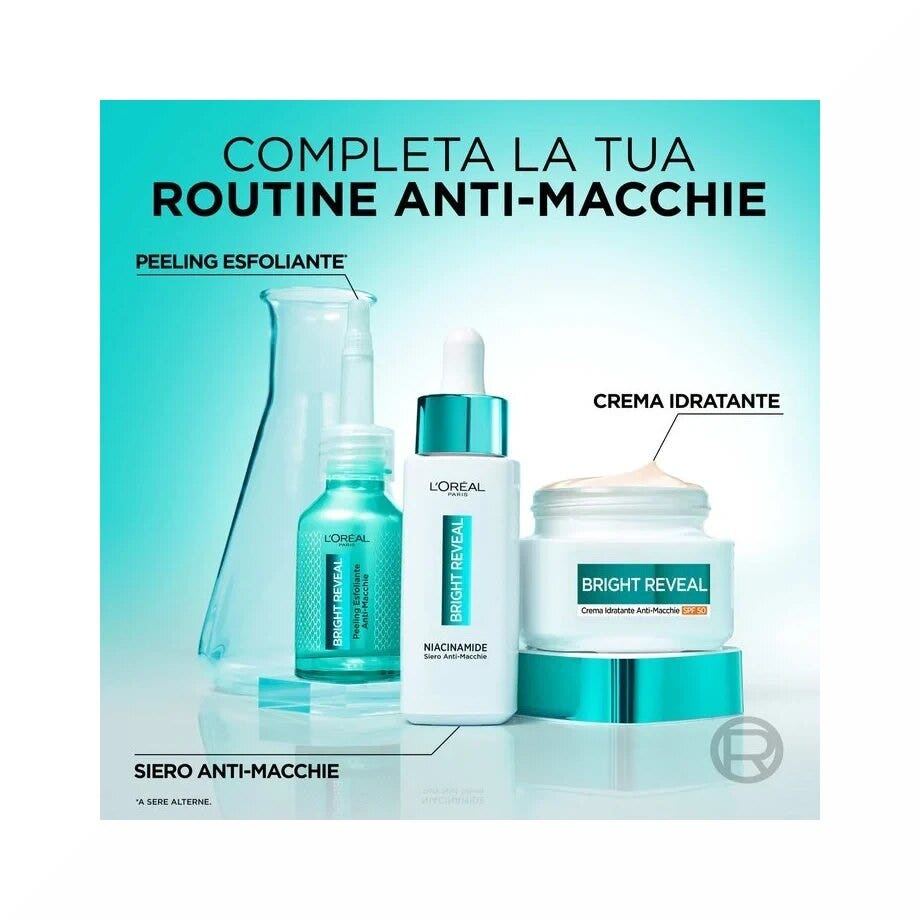 L'Oreal Paris Bright Reveal Crema Idratante Anti-Macchie SPF50 50ml