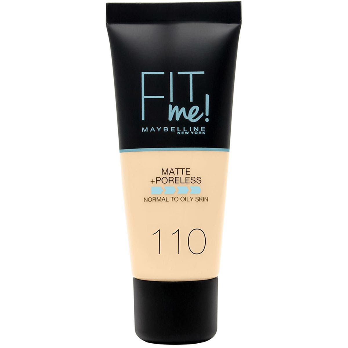 Base de maquillaje matificante Fit Me de Maybelline New York 110 Porcelaine 30ml-1