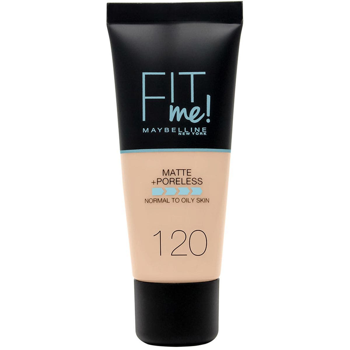 Base de maquillaje matificante Fit Me de Maybelline New York 120 Classic Ivory 30ml-1
