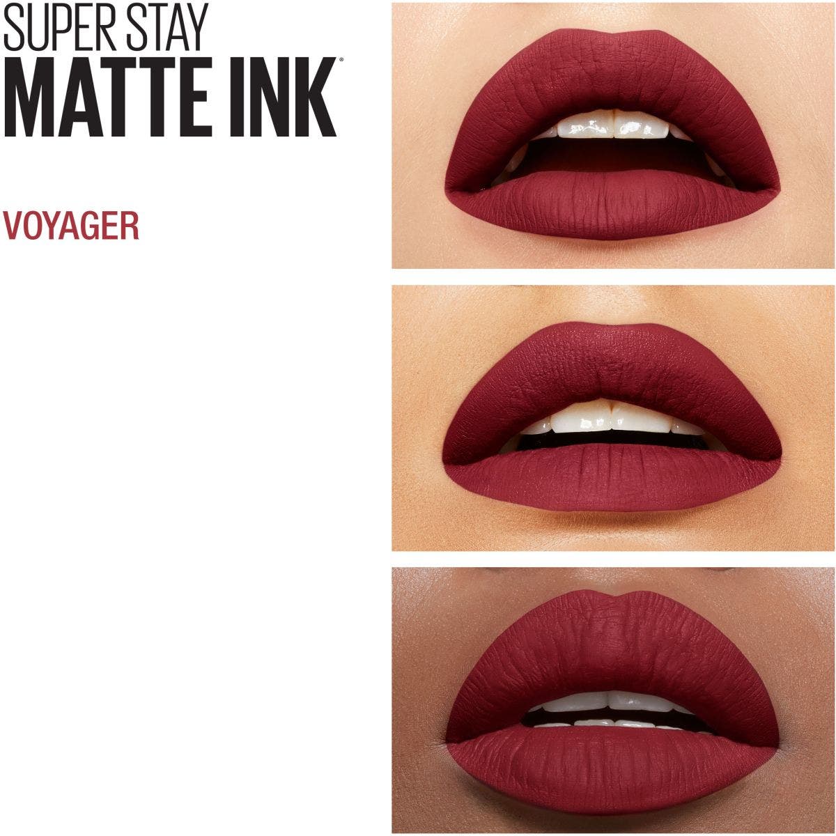 Maybelline New York Liquid Matte Lipstick 50 Voyager 1 Pieza-5