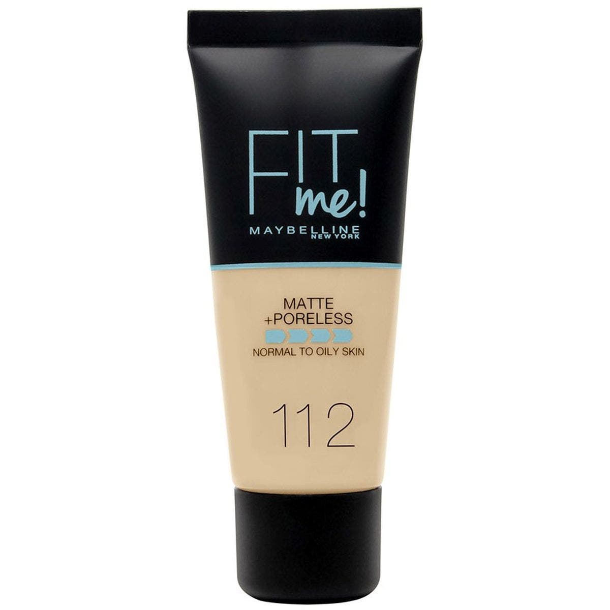 Base de maquillaje matificante Fit Me de Maybelline New York 112 Beige suave 30ml-2