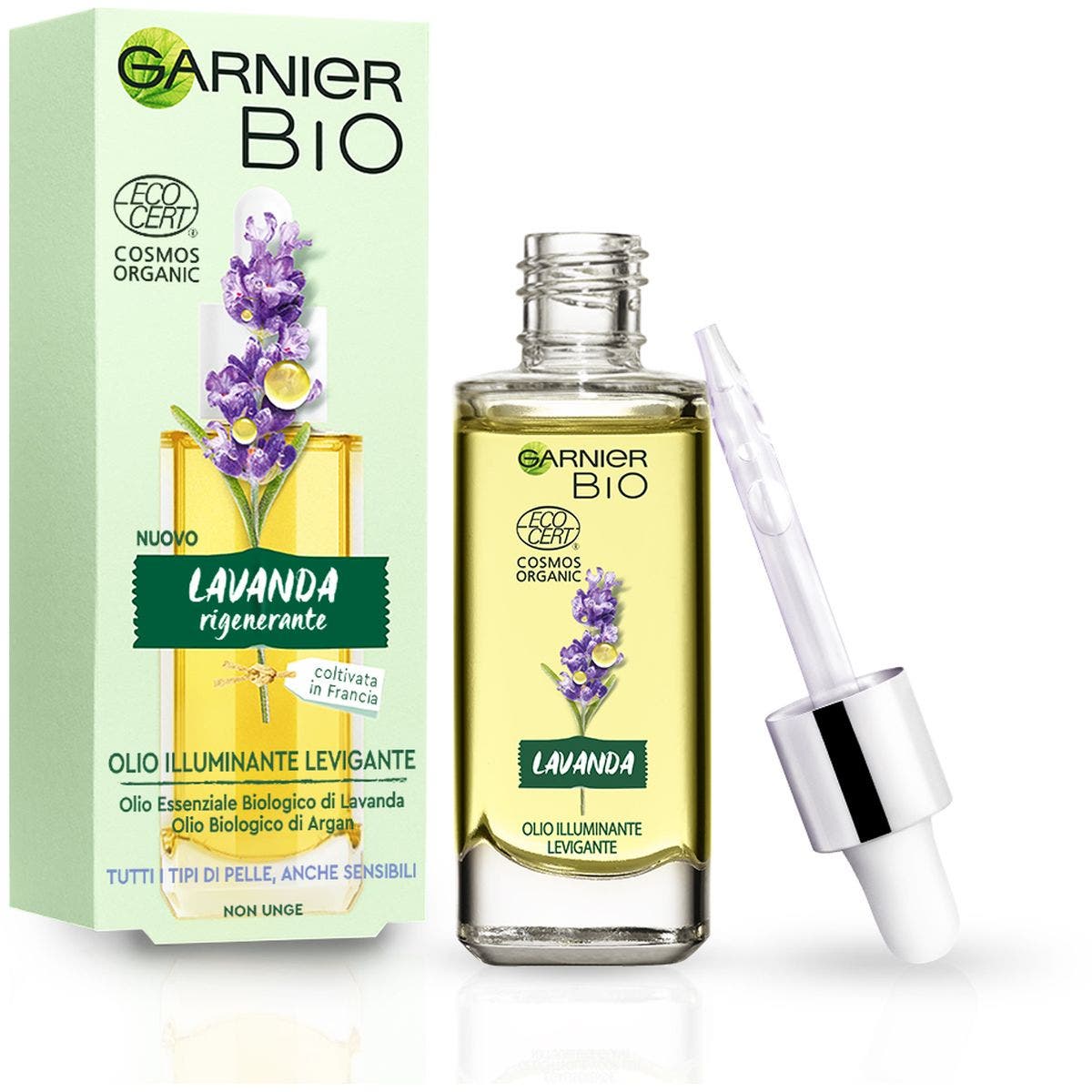 Garnier Bio Aceite Regenerador Lavanda Rostro 30ml-1