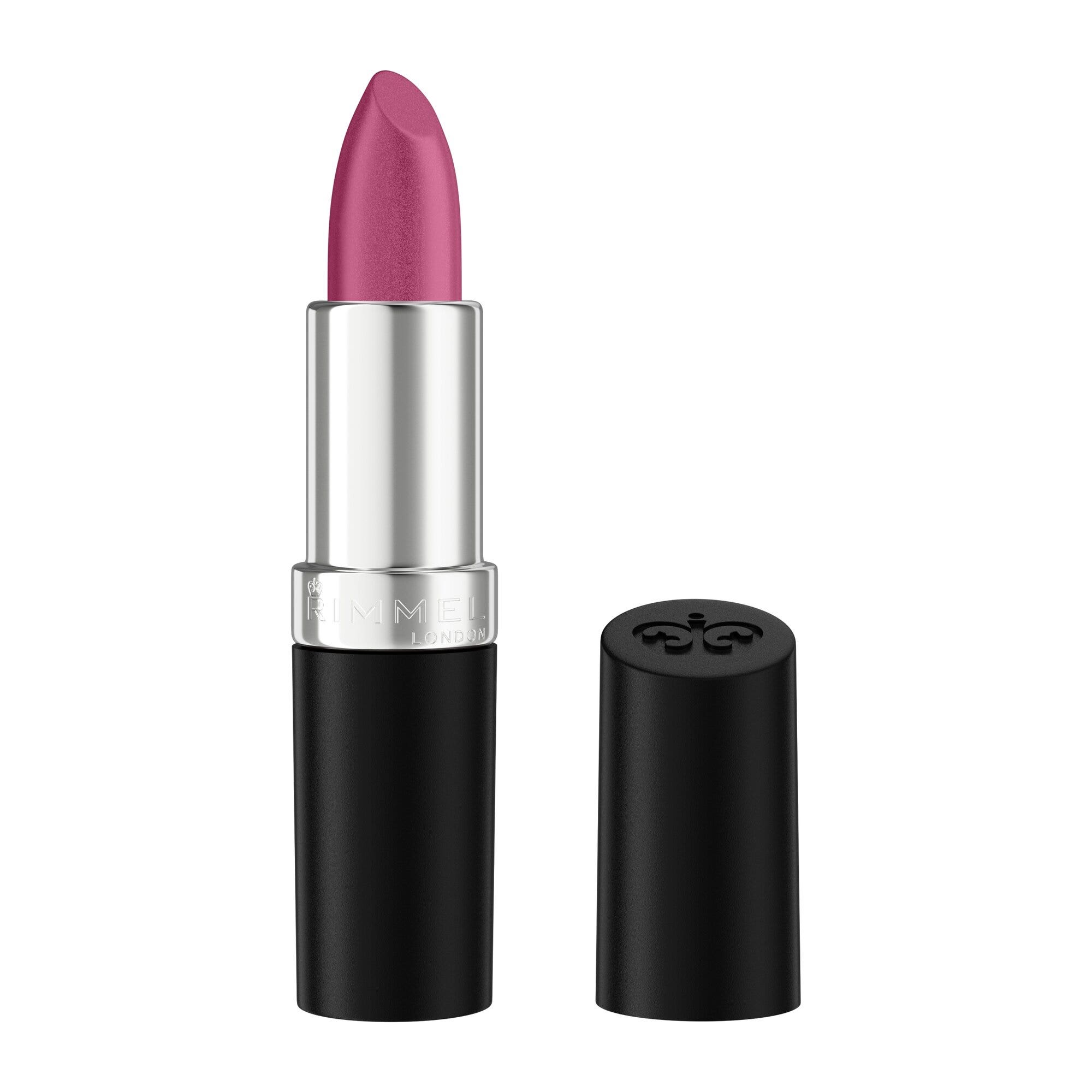 Rimmel Lasting Finish Rossetto Satinato Idratante Formula Vegana 4g 084 Amethyst Shimmer
