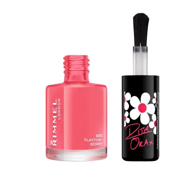 Rimmel Esmalte 60 Segundos Super Shine Tono 300 Glaston Berry-2