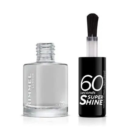 Rimmel Esmalte 60 Seconds Super Shine Tono 740 Clear-2