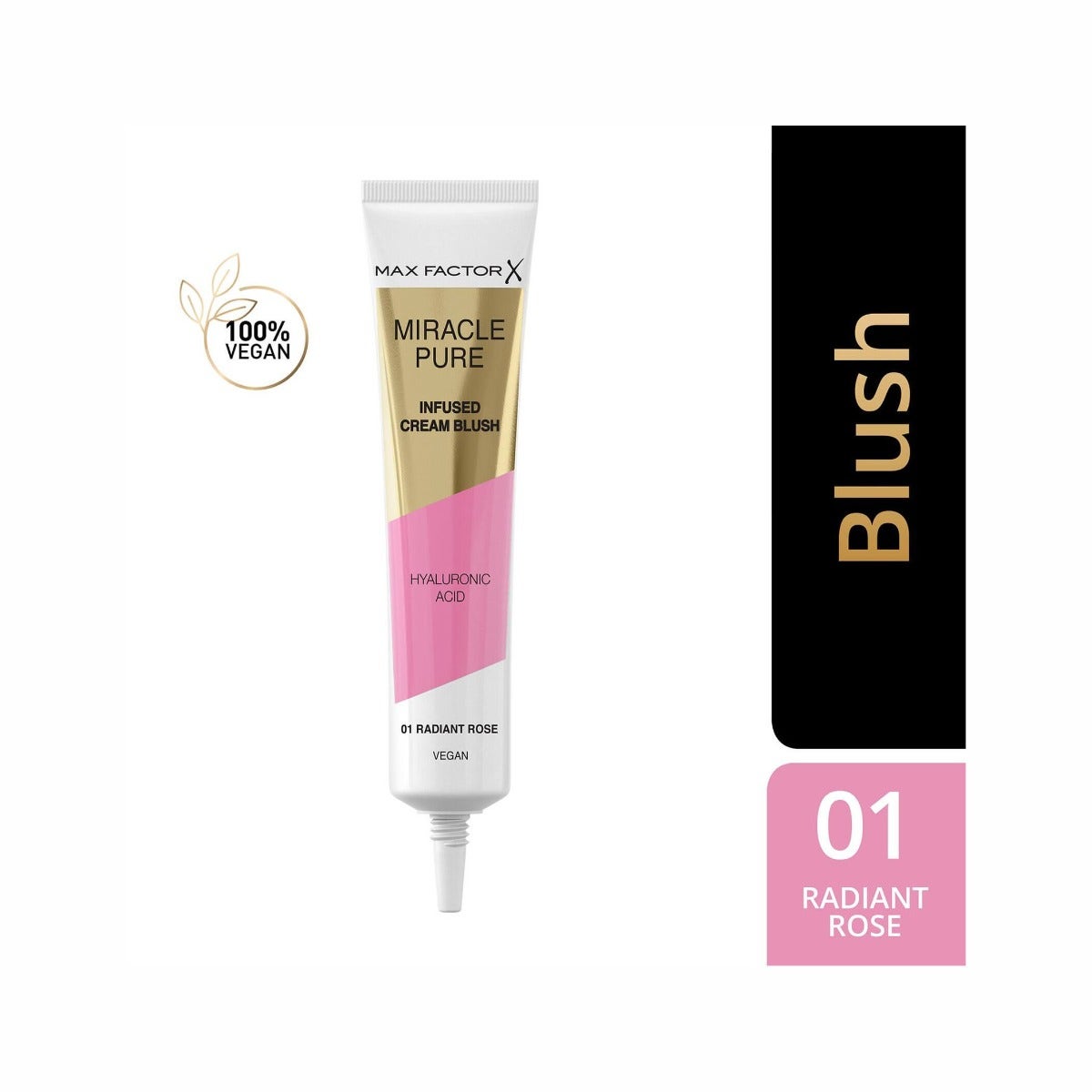 Max Factor Blush In Crema Miracle Pure 01 Radiant Rose