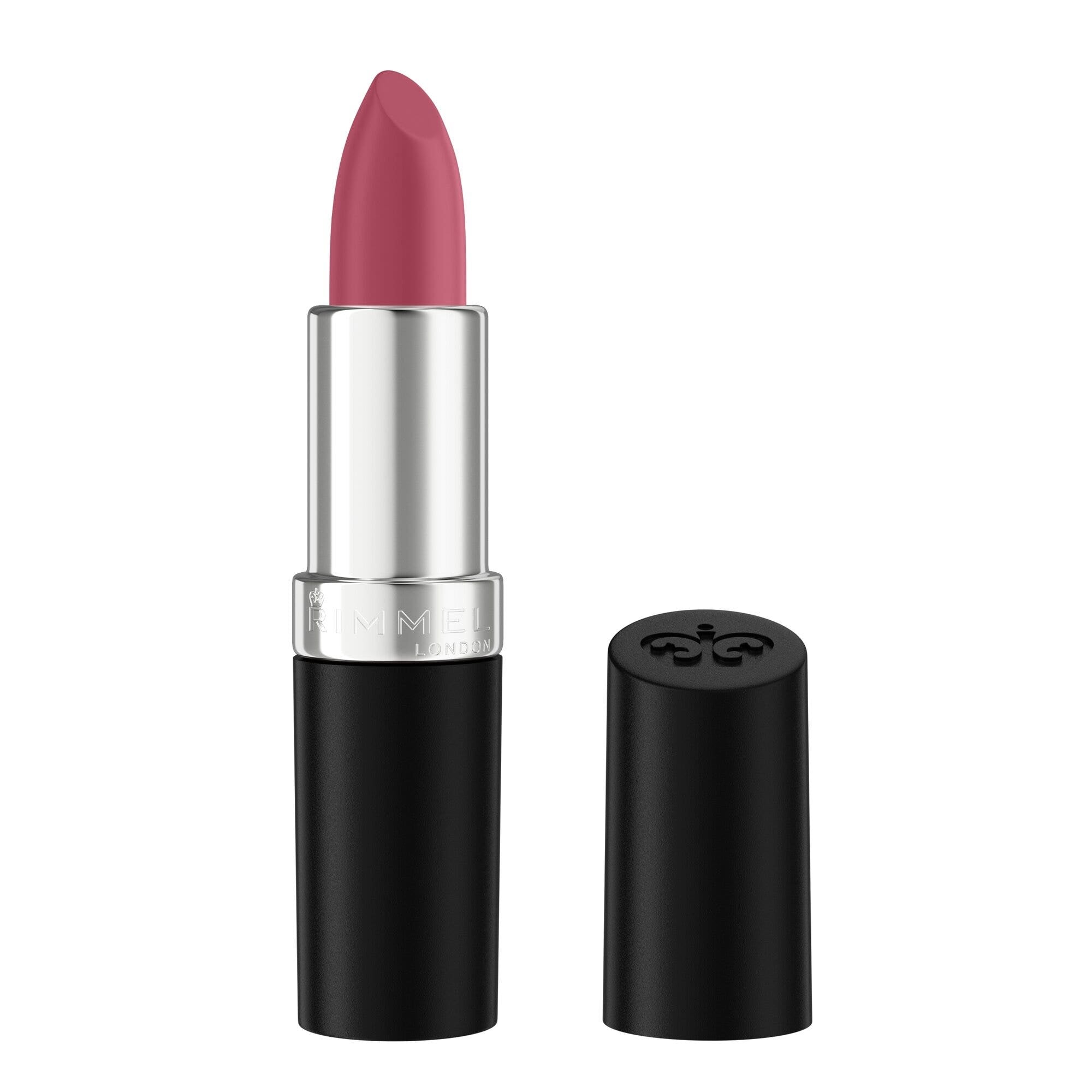 Rimmel Lasting Finish Rossetto Satinato Idratante Formula Vegana 4g 390 Plush Pink