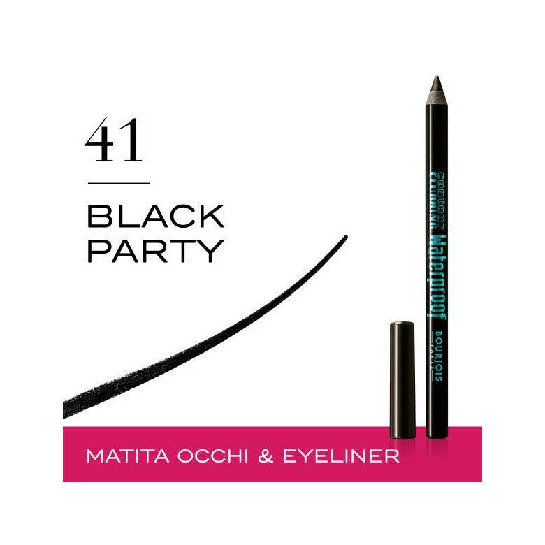 Bourjois Contour Clubbing Waterproof Matita Occhi 1,2g 041 Black Party