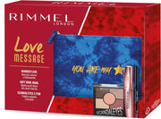 Rimmel Set Love Message Wonder'Luxe: Máscara de pestañas + Lápiz Kajal para ojos + Paleta de sombras