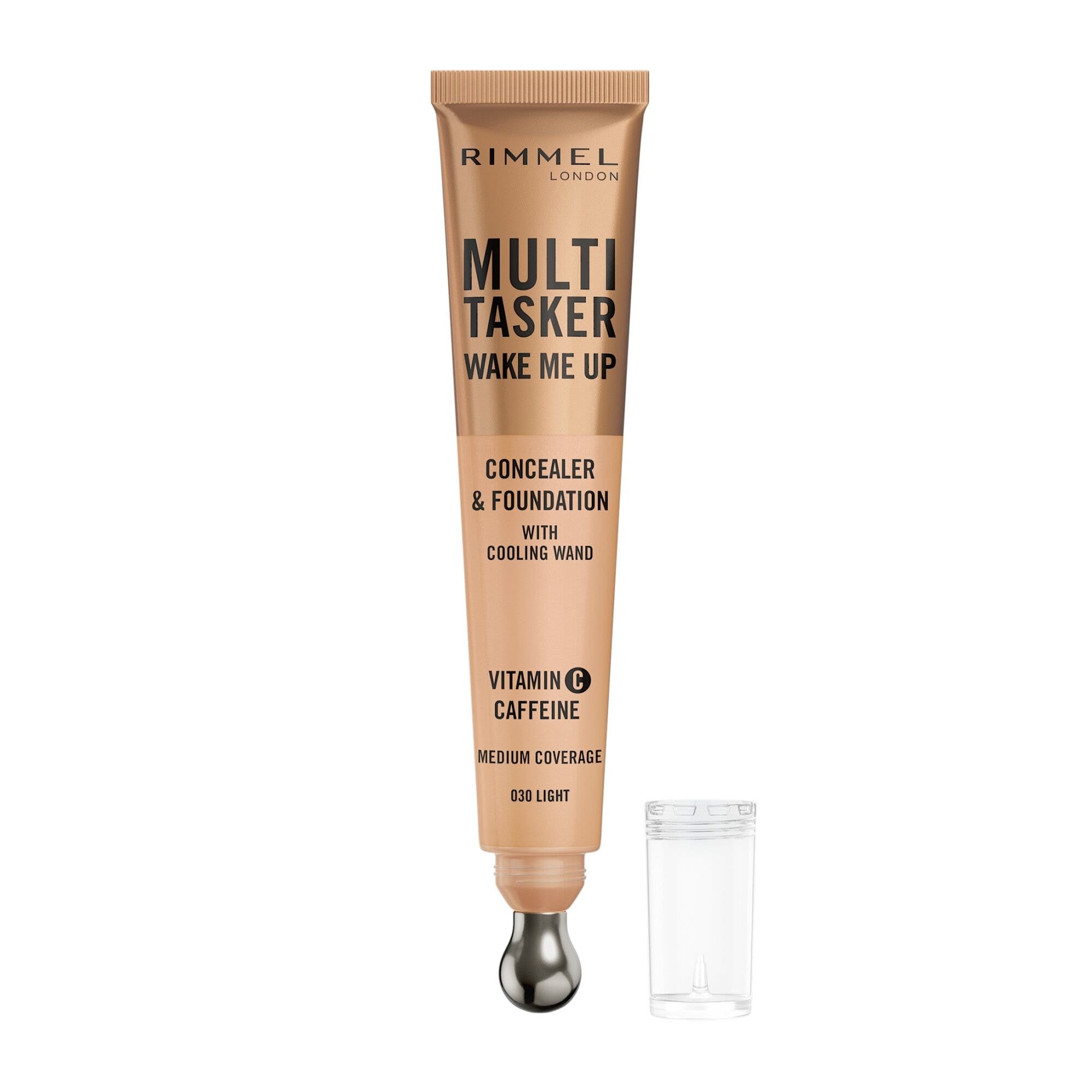 Rimmel Multi-tasker Wake Me Up Correttore & Fondotinta Formula Vegana 030 Light 20ml