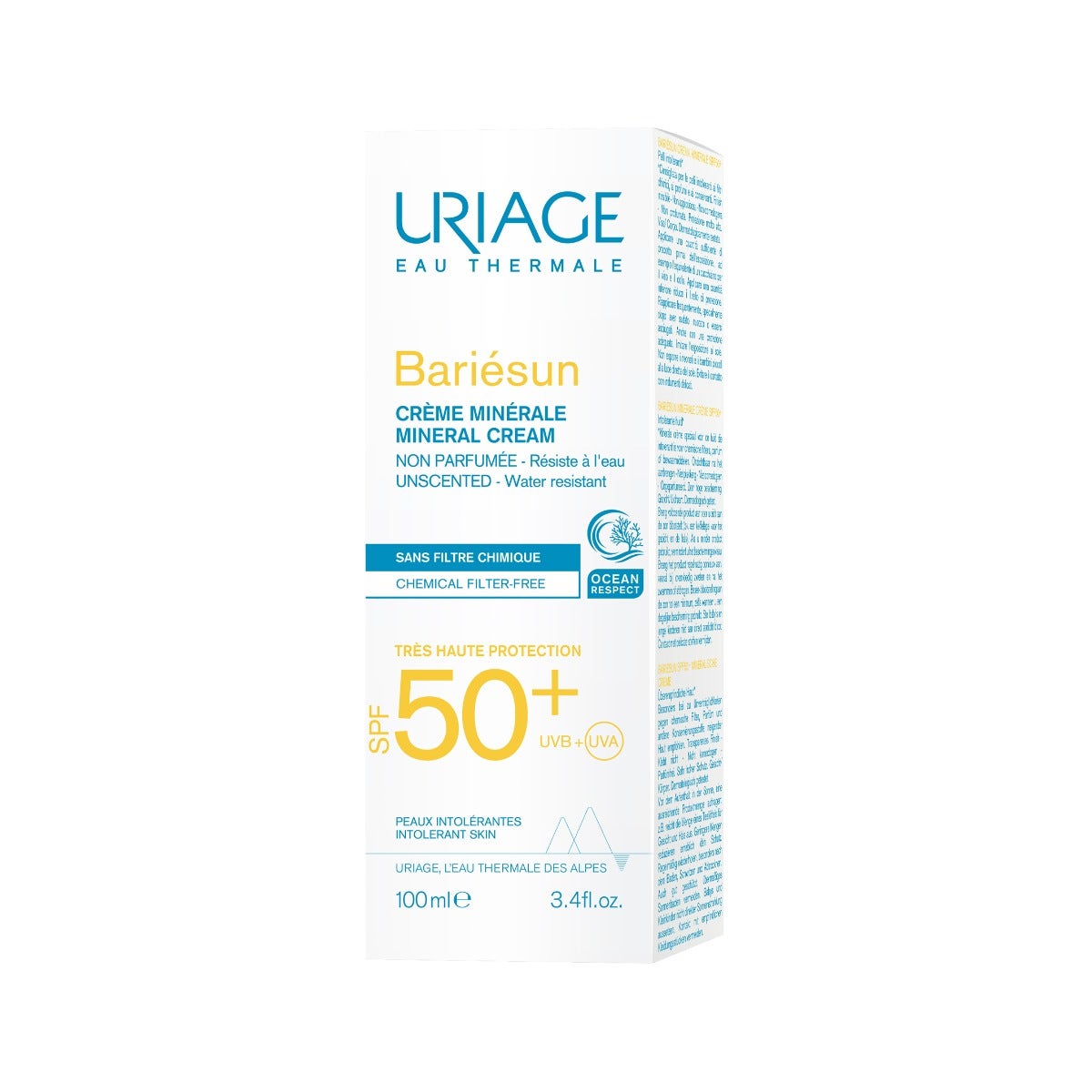 Uriage Bariesun Crema Mineral SPF50+ 100ml-6