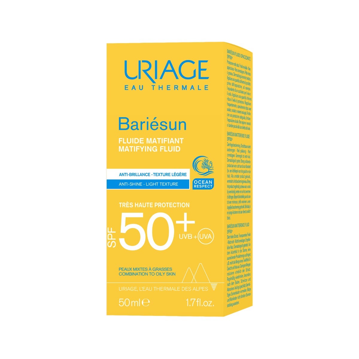 Uriage Bariesun Face Mat Fluido 50ml SPF50+-9