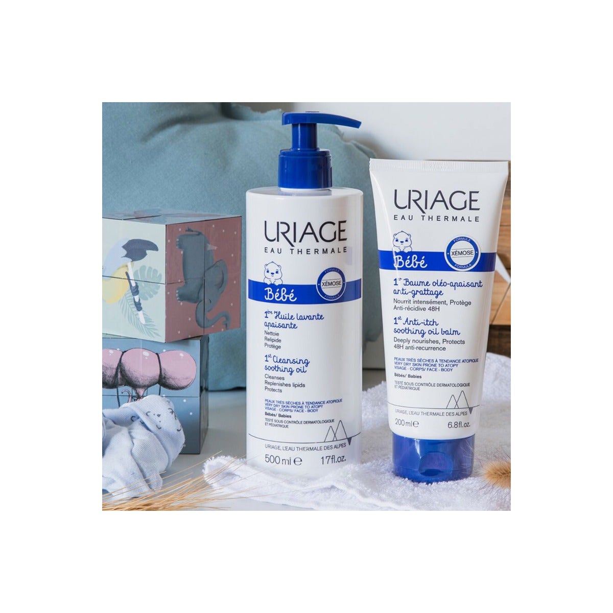 Uriage Bébé Premiere Aceite Limpiador Calmante 500 ml