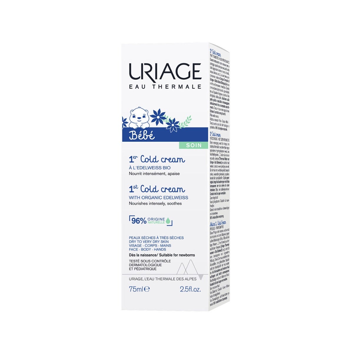 Uriage Bebe Cold Cream Crema Viso/Corpo 75ml
