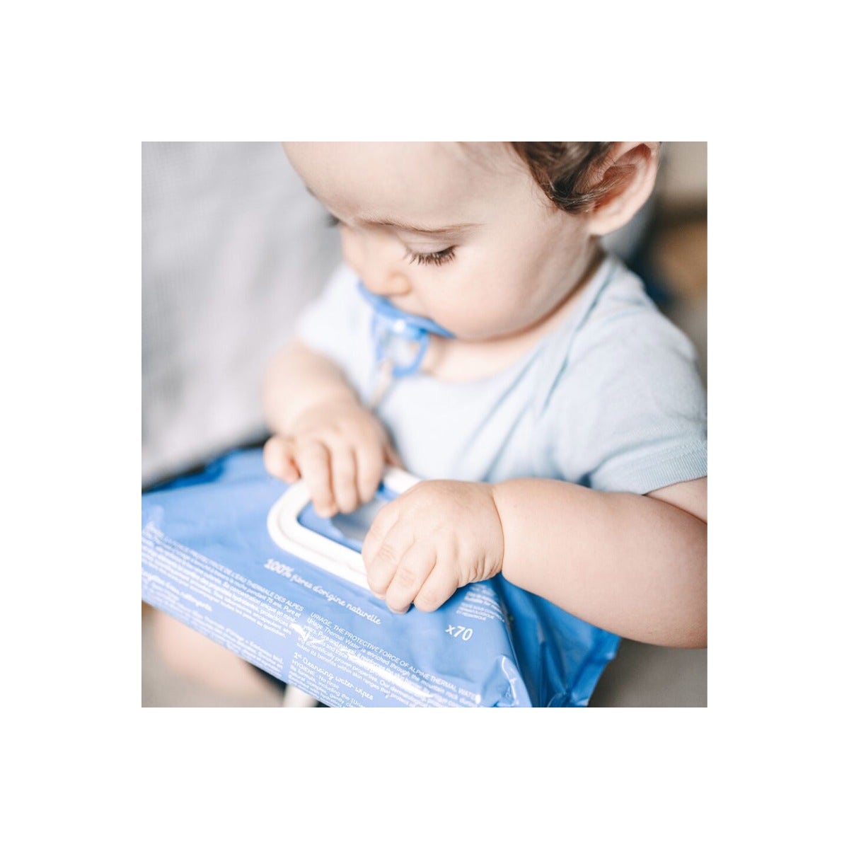 Uriage Bebe Salviette Detergenti All'Acqua 70 Pezzi