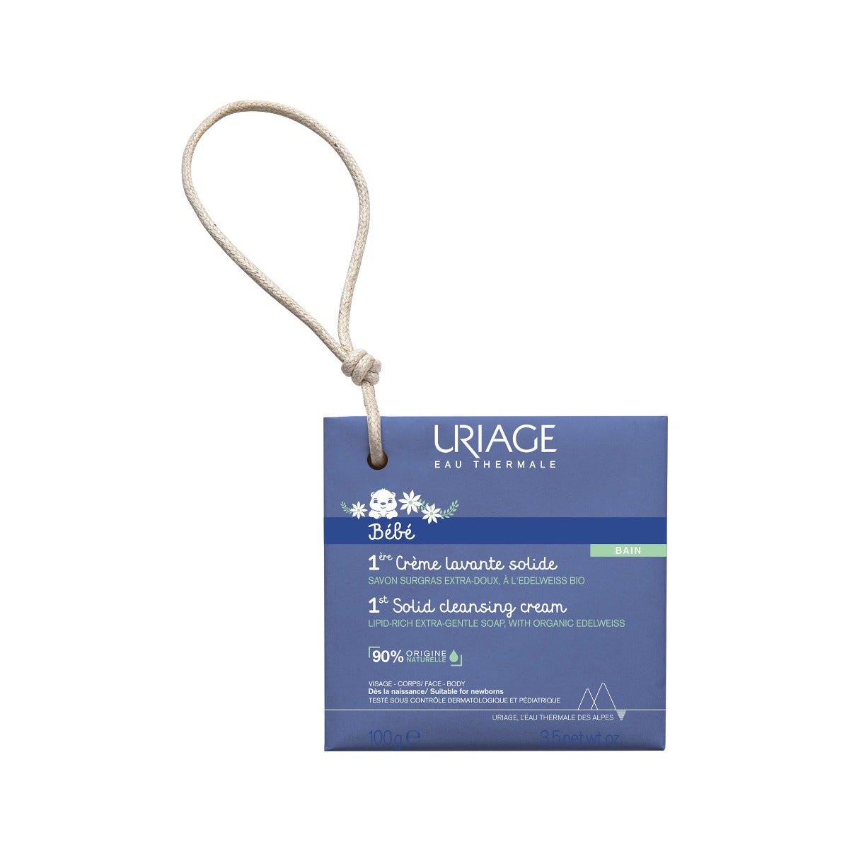 Uriage Bebe Crema Limpiadora Sólida 100 g