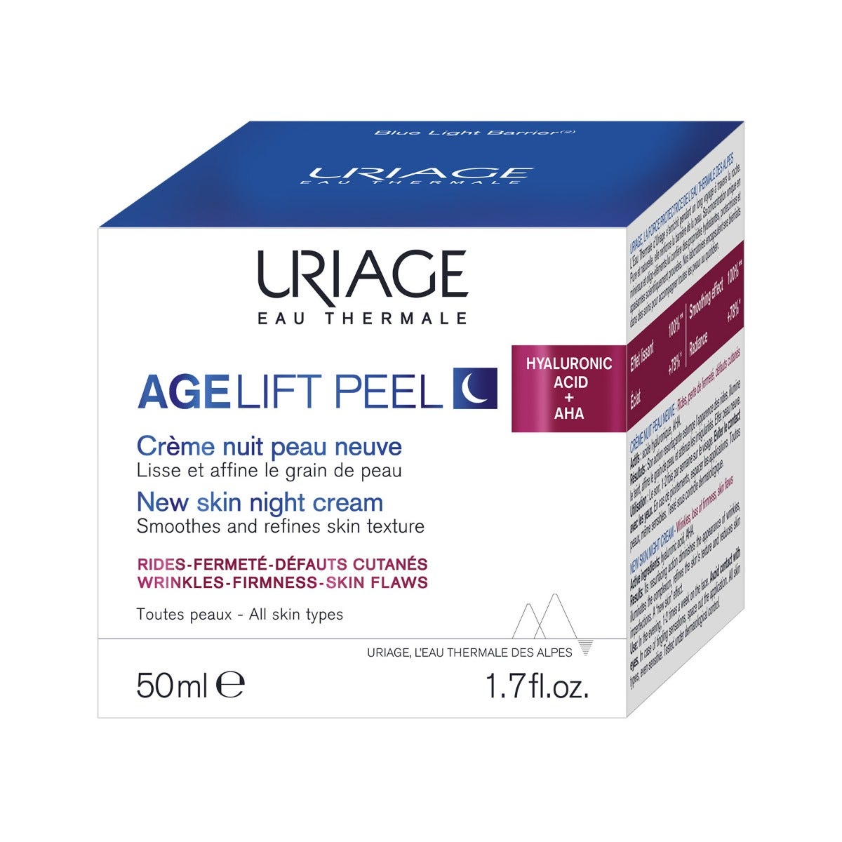 Uriage Age Lift Crema Notte Peeling 50ml