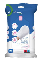 Dr Helewa Guantes Húmedos Para Champú Sin Aclarar 12 Piezas-1