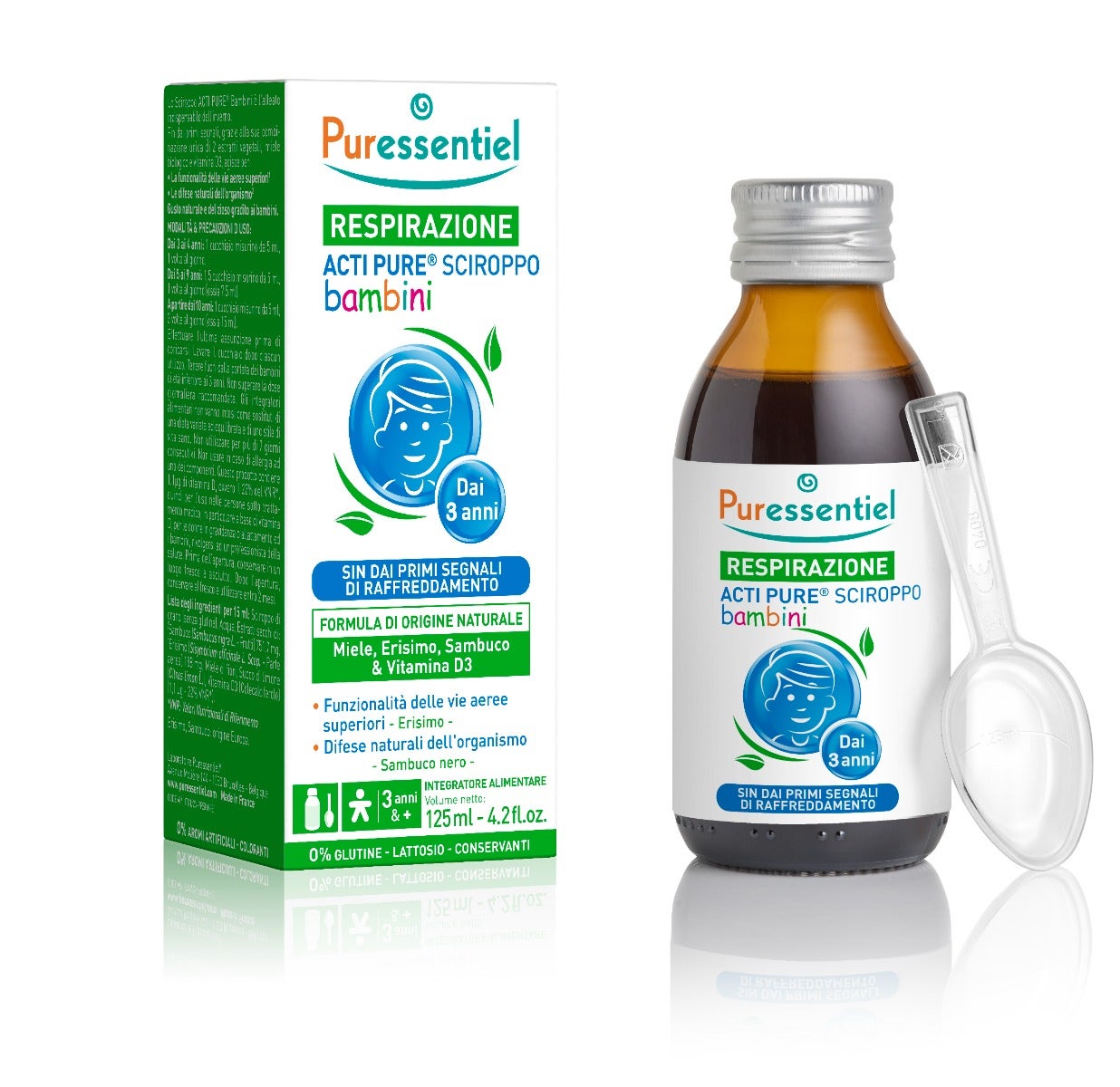 Puressentiel Respiración Acti Pure Jarabe para Niños 125 ml