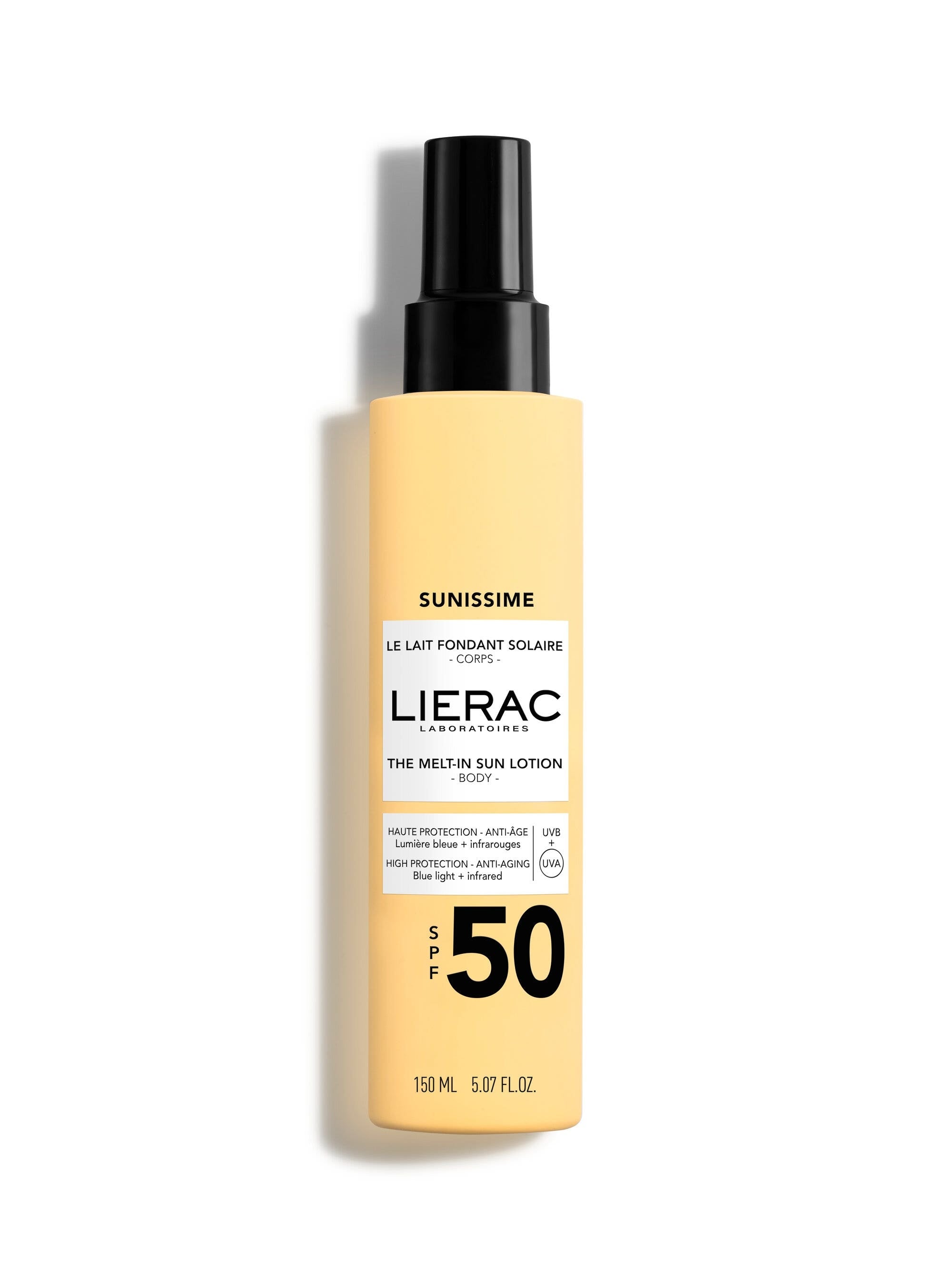 Lierac Sunissime, leche solar fundente para el cuerpo, 150 ml, SPF 50