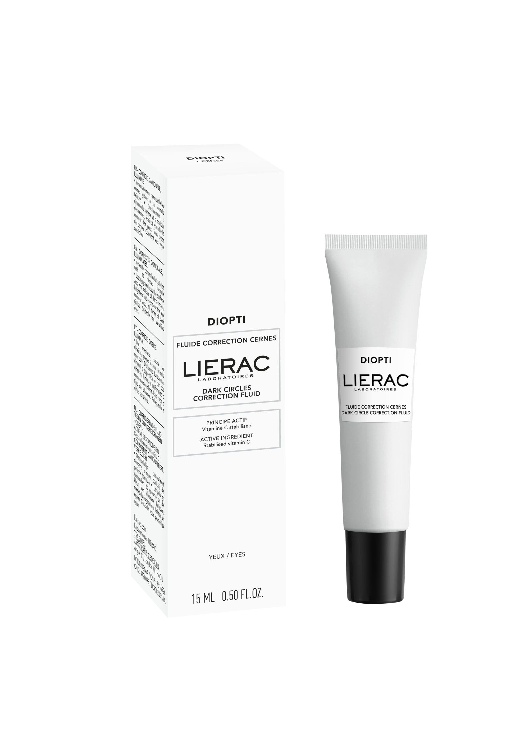 Lierac Diopti Fluido Correzione Occhiaie Illuminante 15 ml