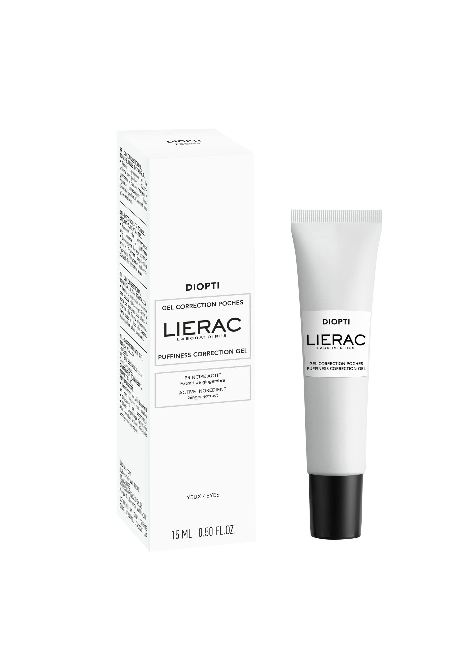 Lierac Diopti Gel Correzione Borse Decongestionante E Tonificante 15 ml