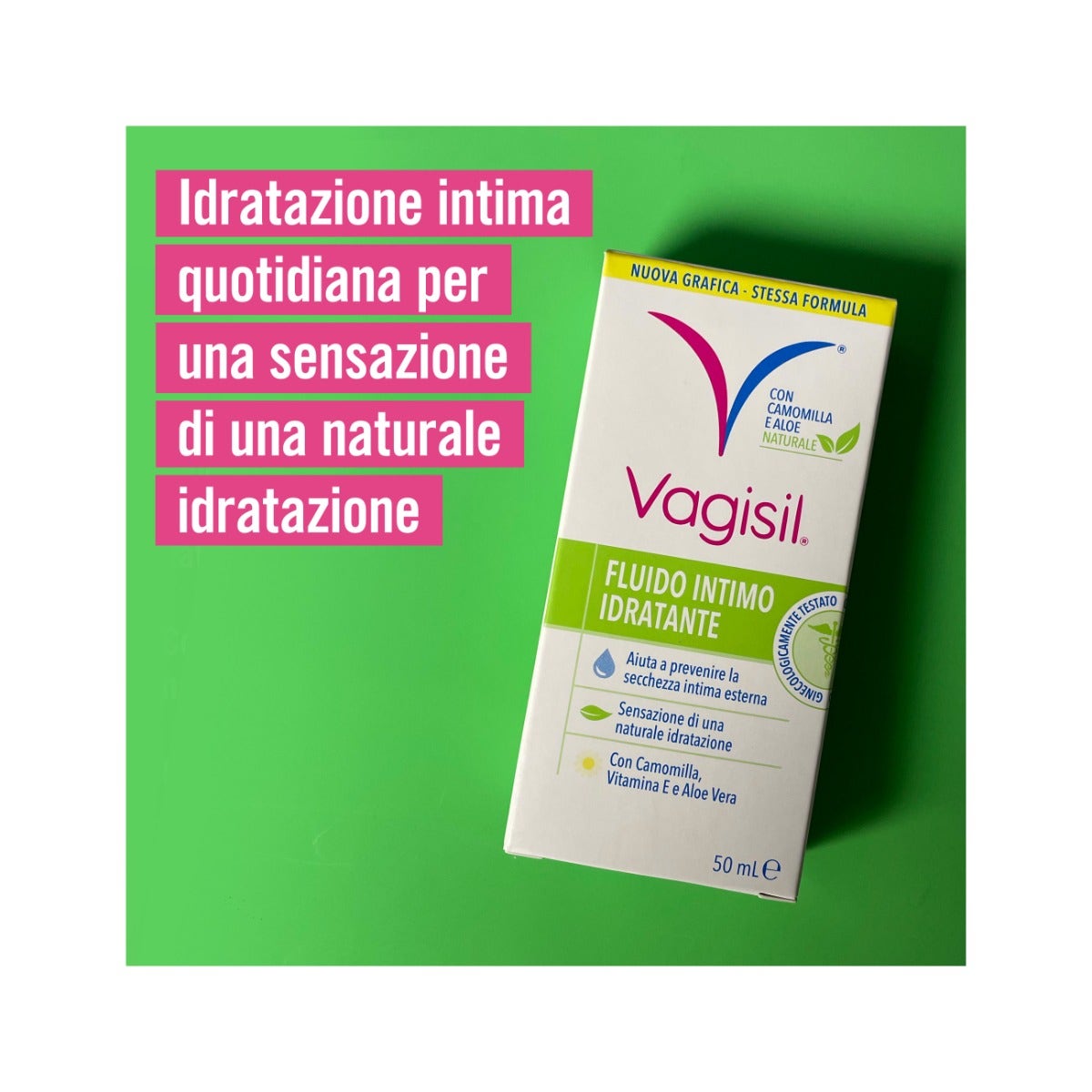 Vagisil Fluido Intimo Idratante Aiuta A Prevenire La Secchezza Intima Esterna Con Vitamina E 50ml