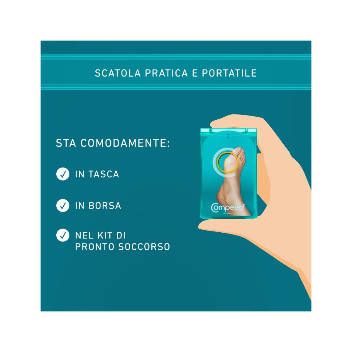 Compeed Parches para juanetes 5 unidades