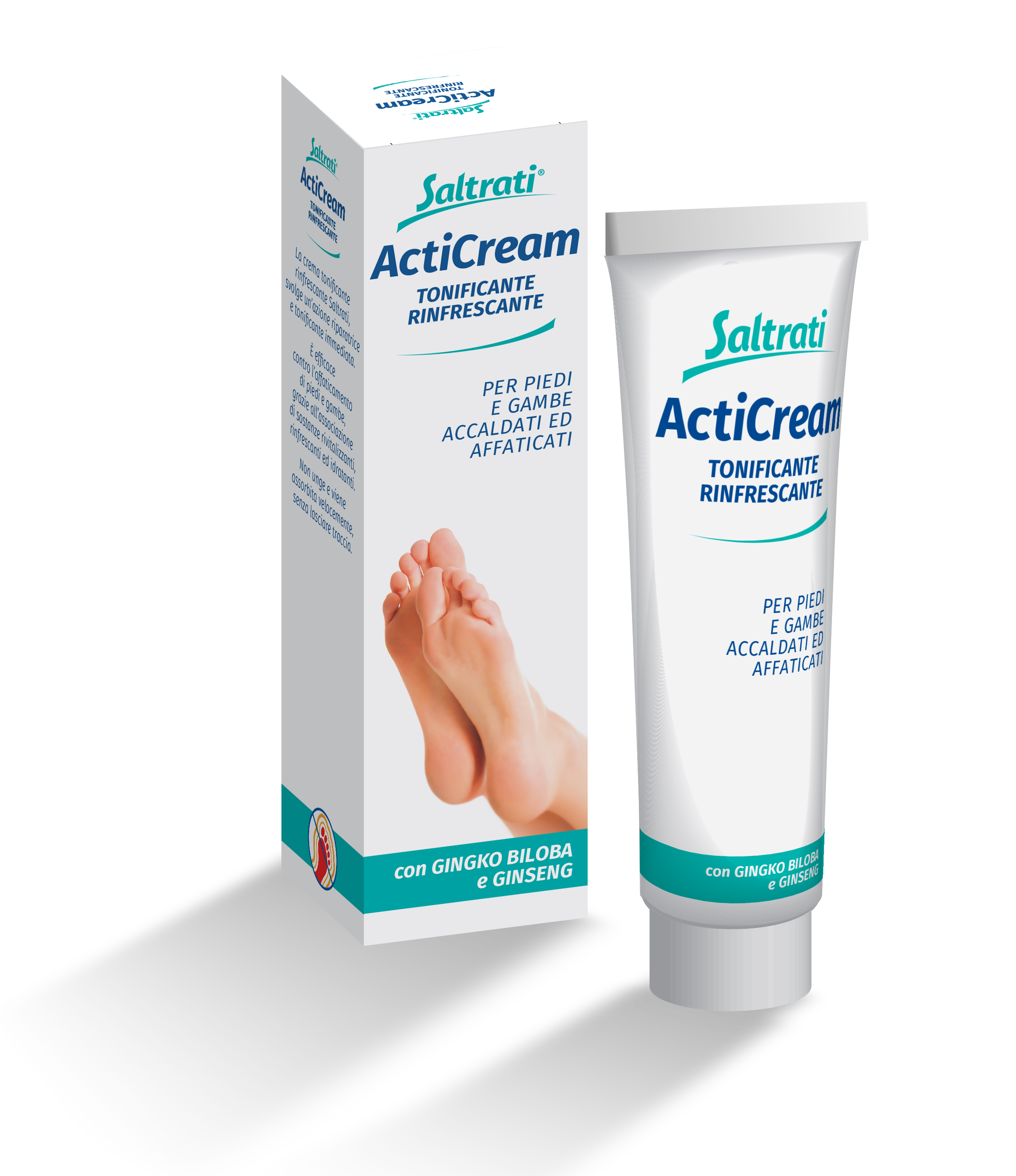 Saltrati Acticream Tonificante Refrescante 100ml-2