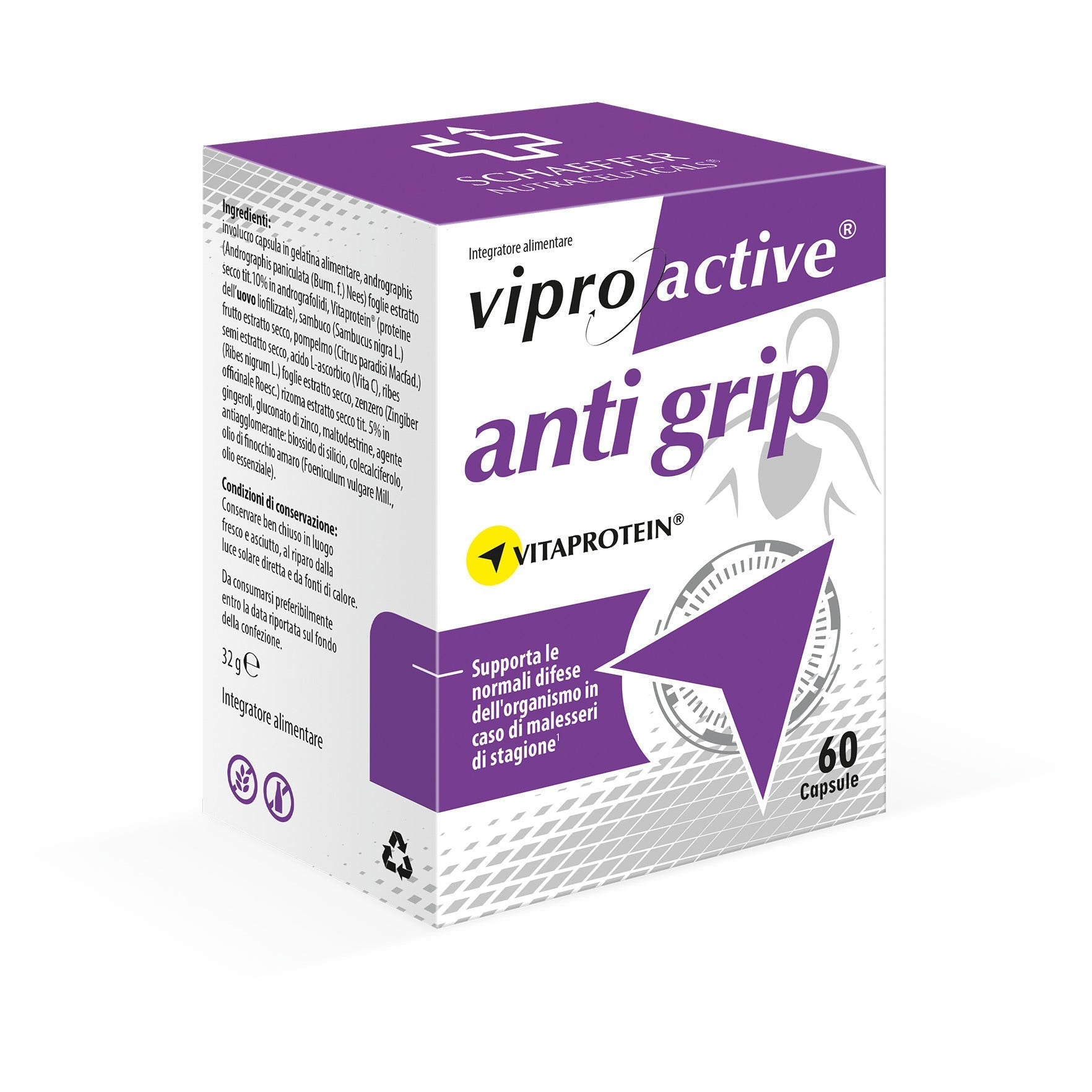 Viproactive Anti Grip 60 cápsulas