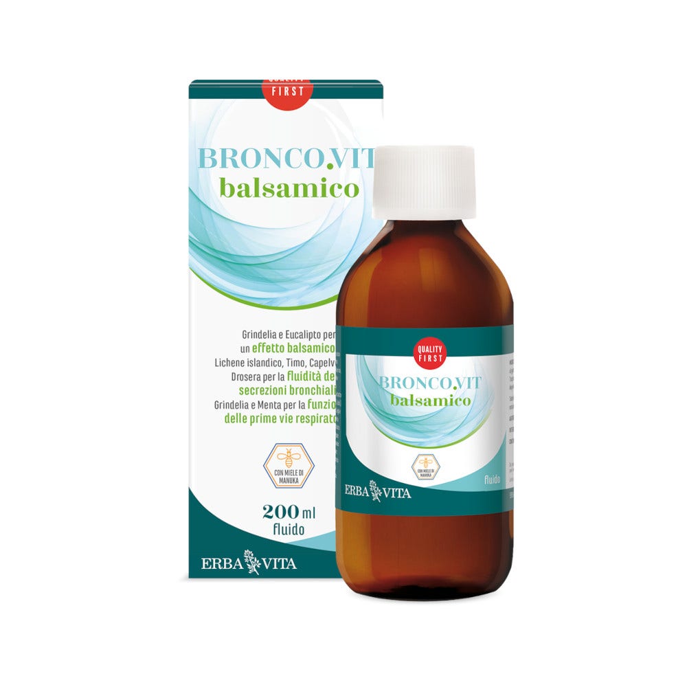Erba Vita Broncovit Fluido Balsámico 200 ml