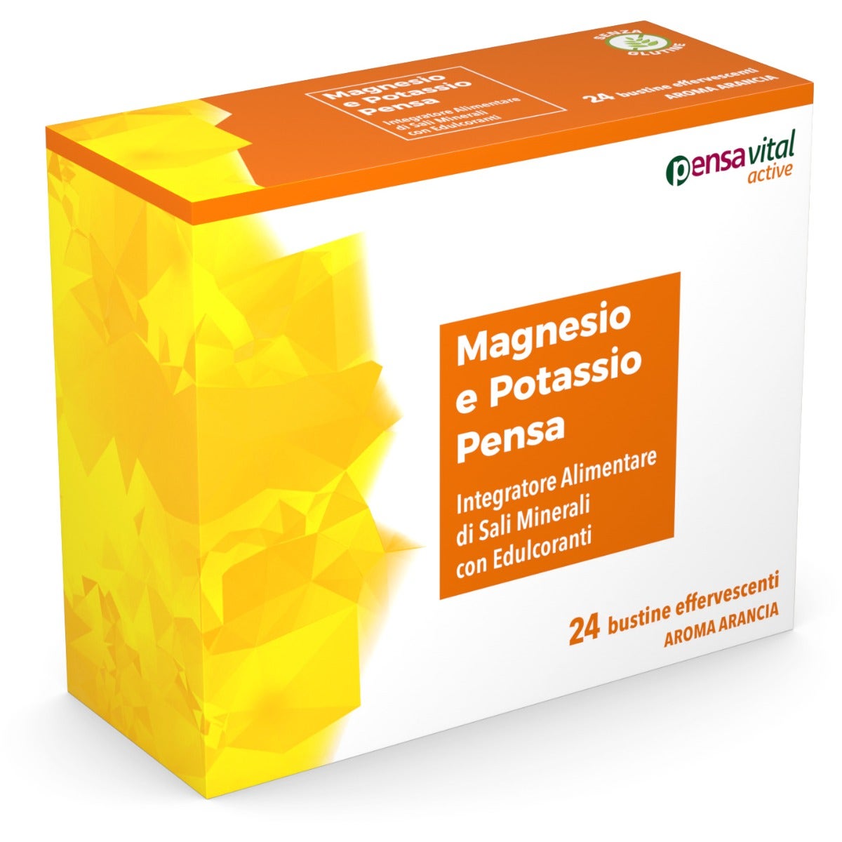 Magnesio Y Potasio Naranja 24 Sobres Efervescentes-2