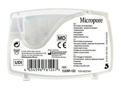 3M Micropore Dispensador 25 mm x 5 m