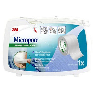 3M Micropore Dispensador 25 mm x 5 m