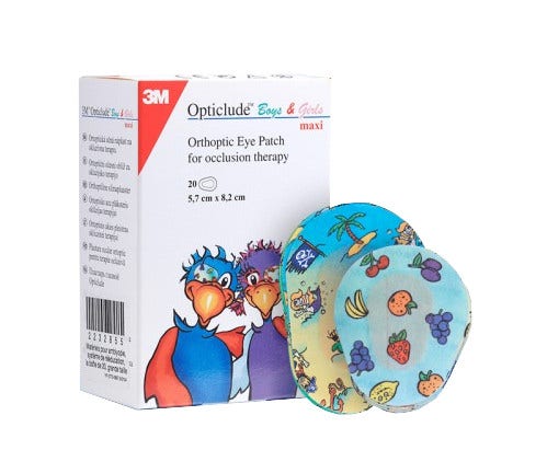 3M Opticlude Niños y Niñas 5,7x8cm 30 Piezas-2