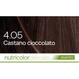 Biokap Nutricolor Delicato Rapid 4.05 Castaño Chocolate 135ml-2