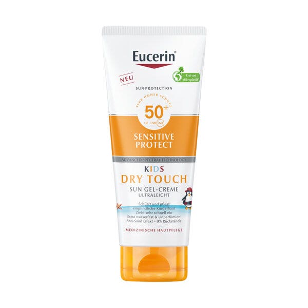 Eucerin Sensitive Protect Kids Dry Touch Gel-Crema Solar 200 ml SPF50+