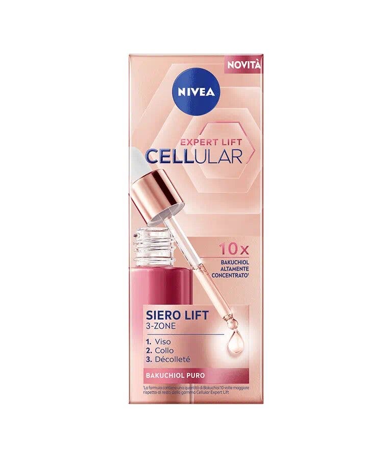 Nivea Cellular Expert Lift 3-zone Lift Serum 30ml Sérum Facial Efecto Lifting Rostro Cuello y Escote-3